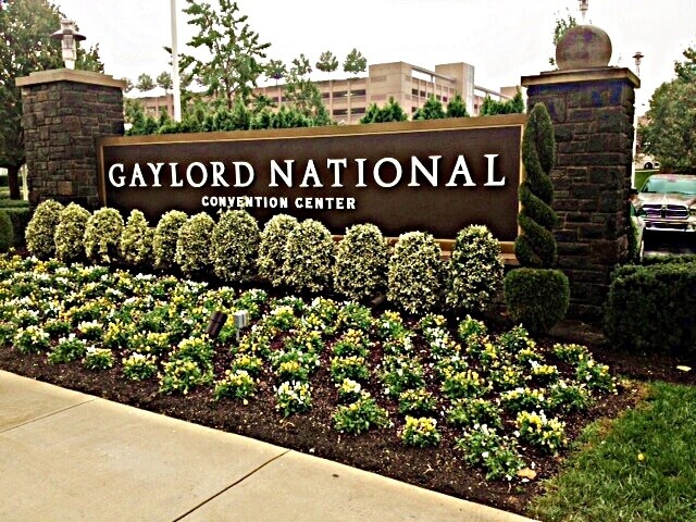 Image of the Gaylord National Convention Center sign