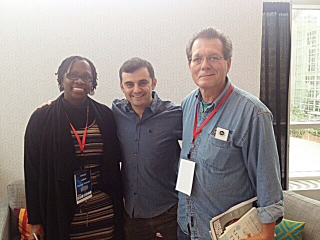 Image of Mike and Cheryl LaBaw with Gary Vaynerchuk